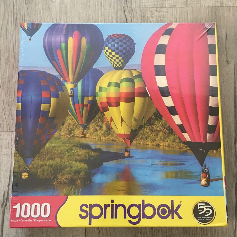 Springbok Take Flight 1000 Jigsaw Puzzle Balloon